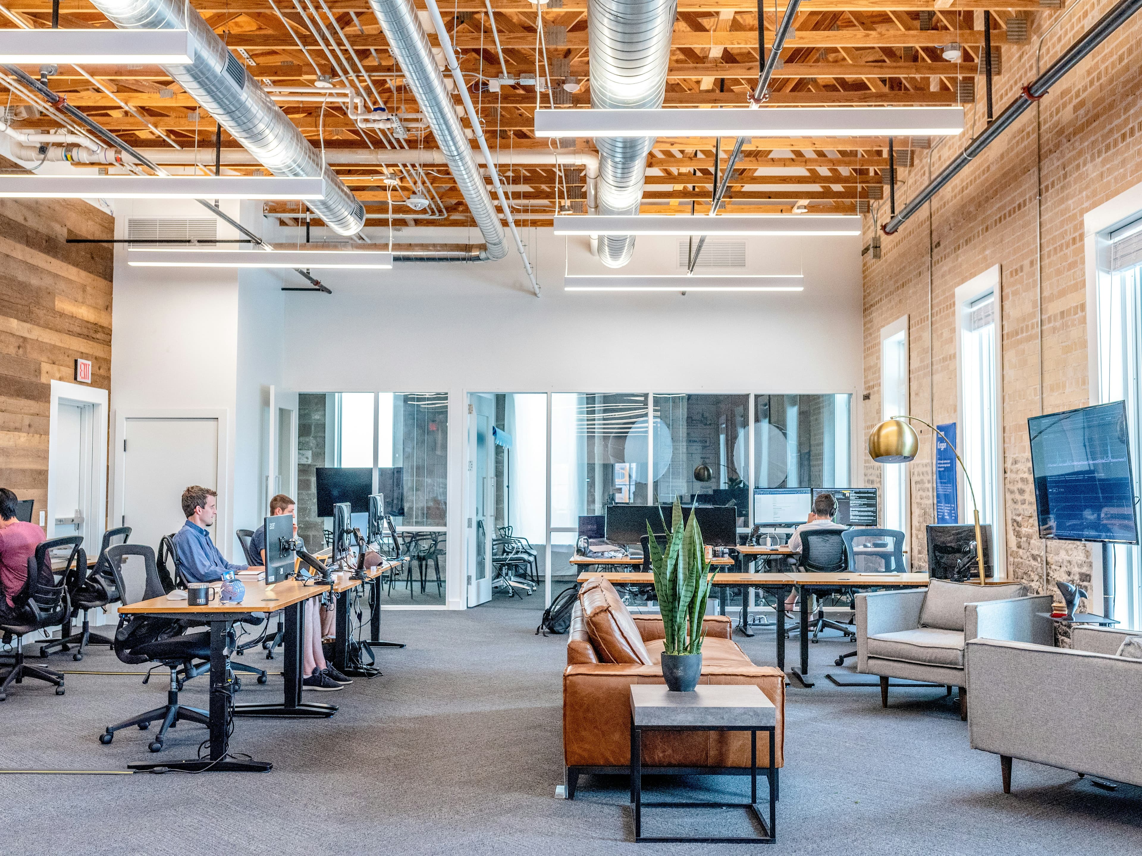 Corporate boardroom used for client strategy meetings