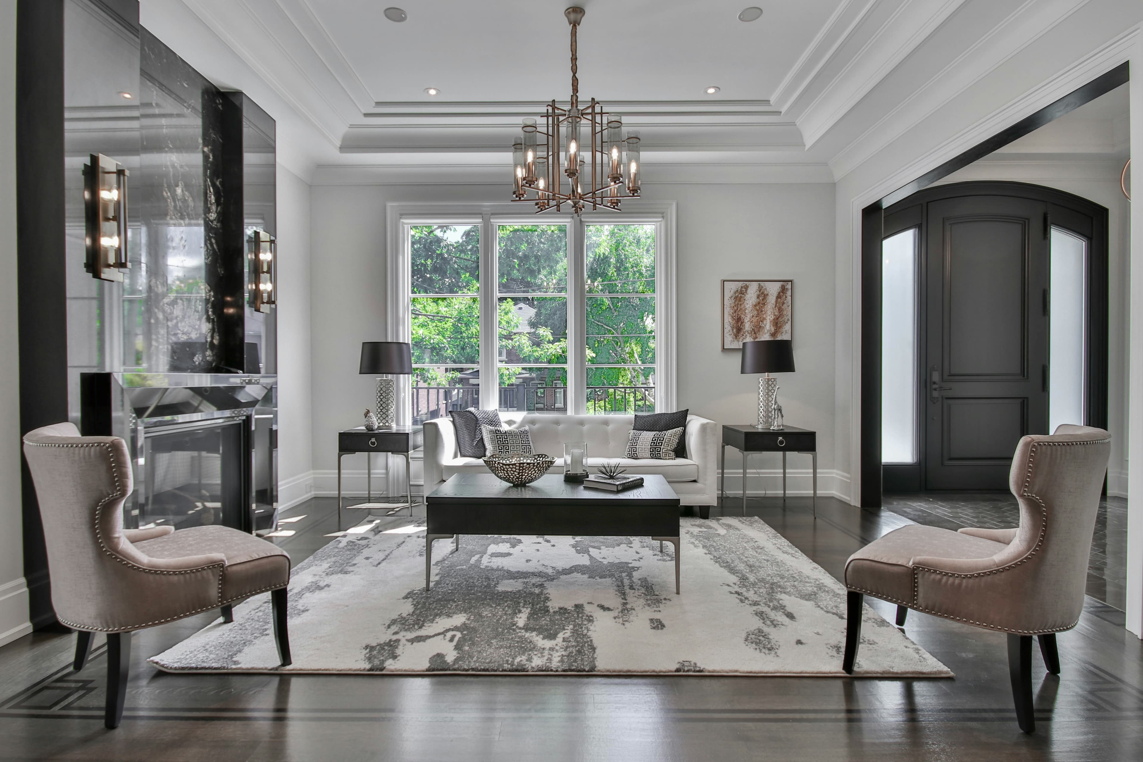 Interior design detail and styling